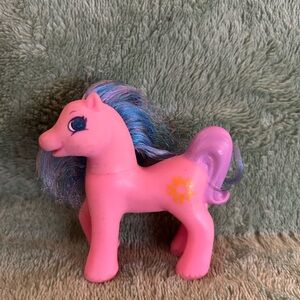My Little Pony SUN SPARKLE Pink MLP Yellow Sun Cutie Sparkle Eyes Jewel 1998